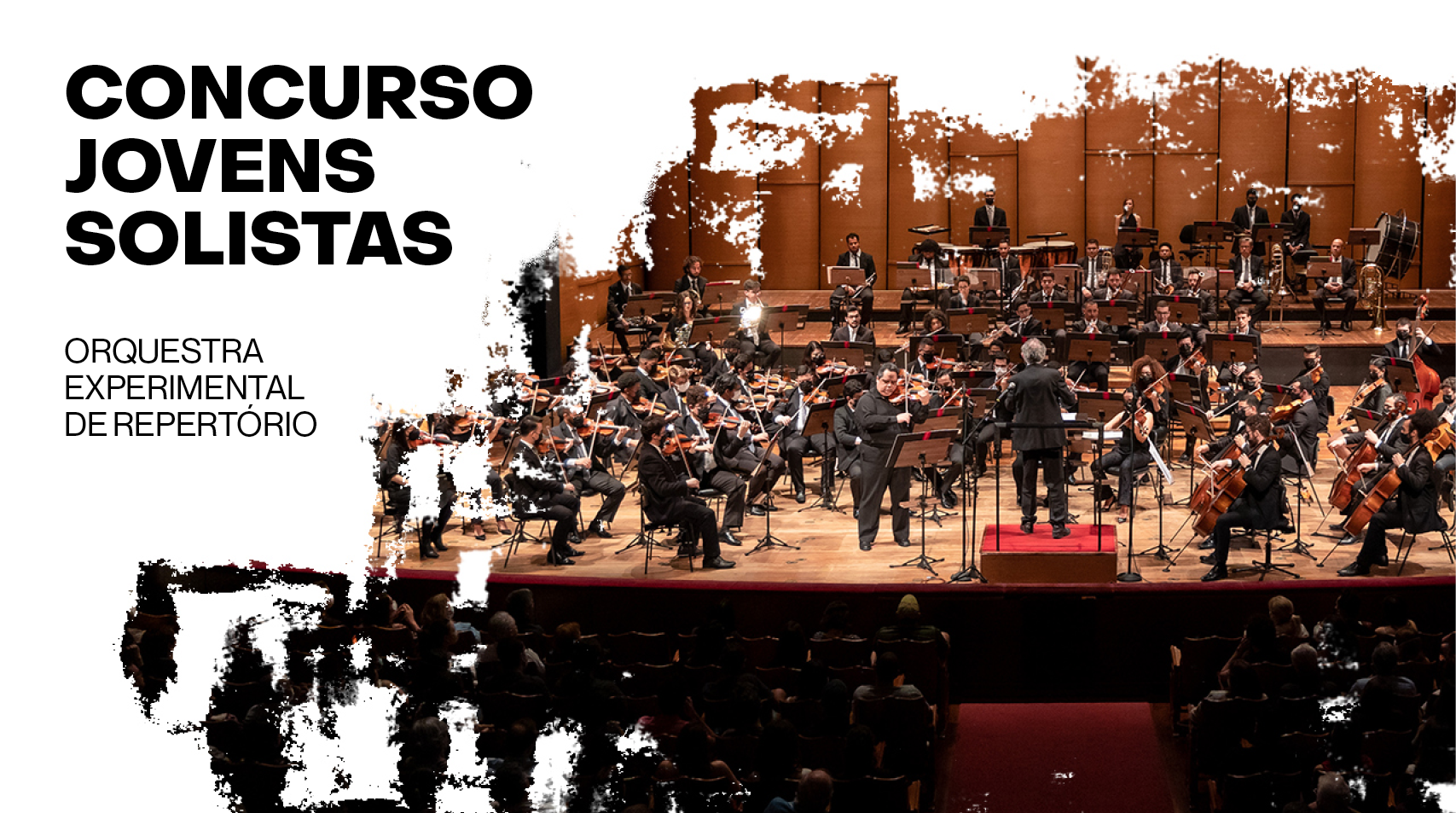 Na foto, a Orquestra Experimental de Repertório toca com regência de Jamil Maluf