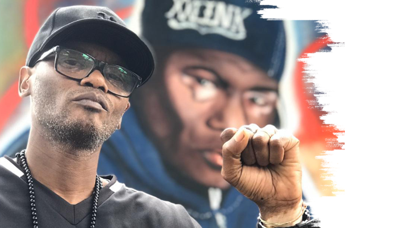 Foto do rapper Rappin Hood
