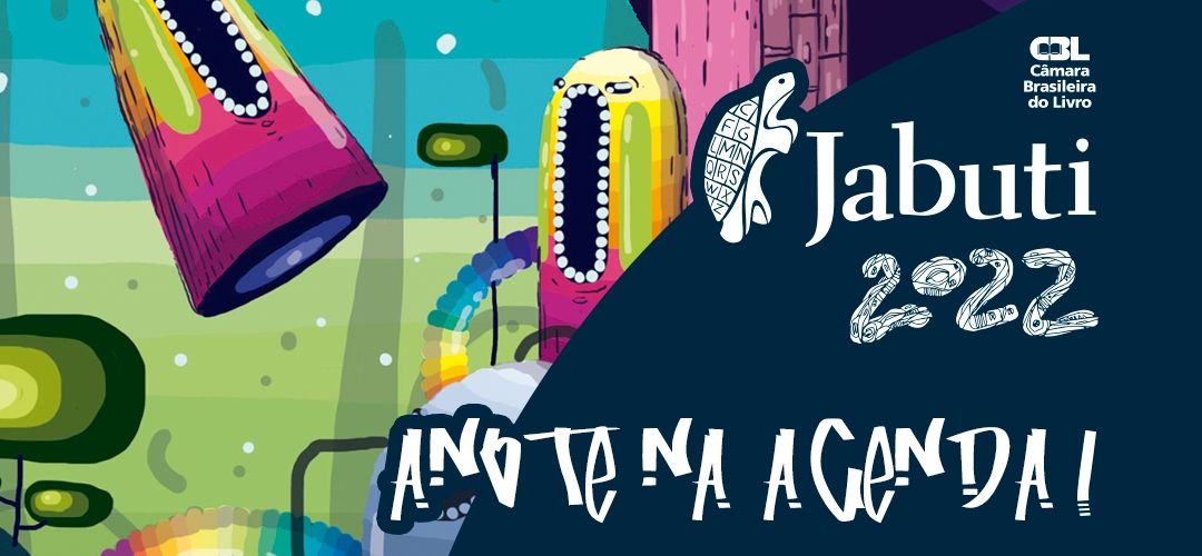 Arte de divulgação sobre Prêmio Jabuti