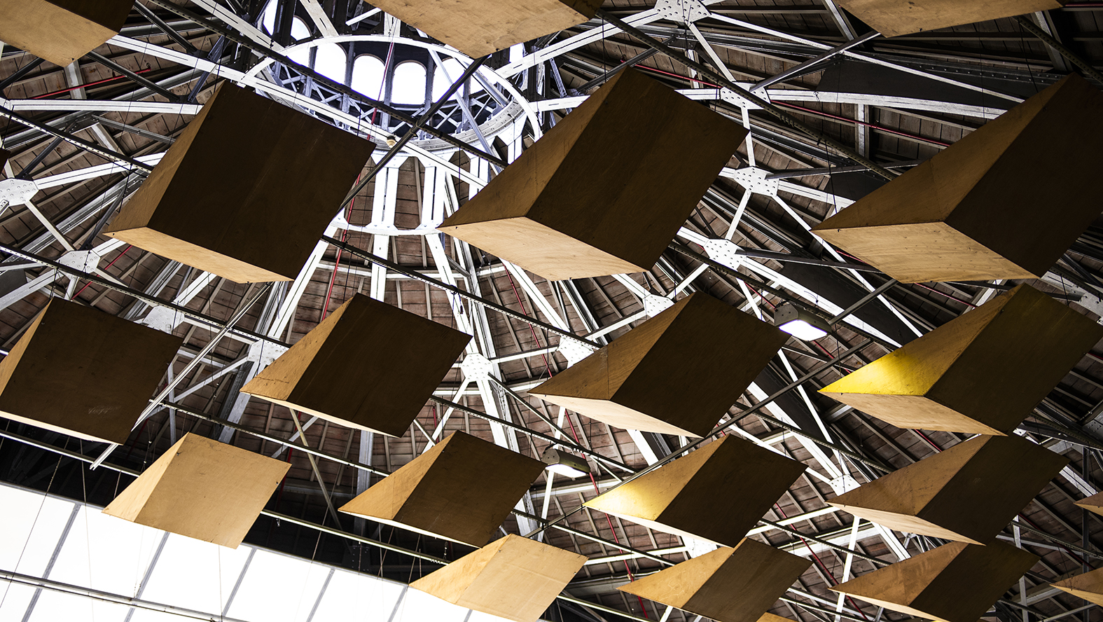 Foto da cúpula do Theatro Municipal