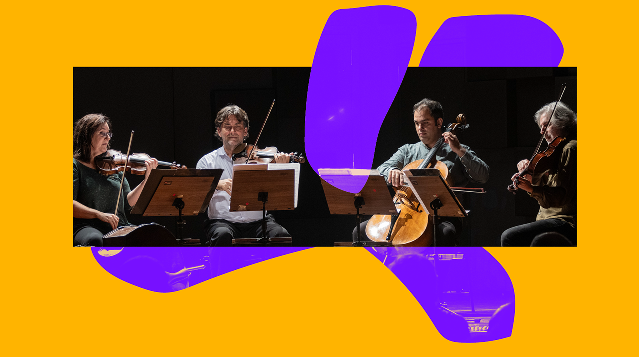 Quarteto da Cidade concerto Grandes Quintetos Sibelius