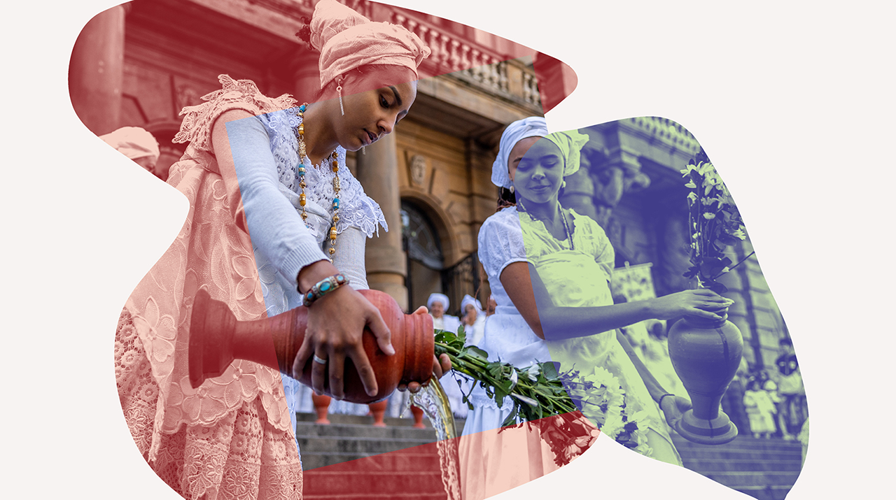 Lavagem da escadaria