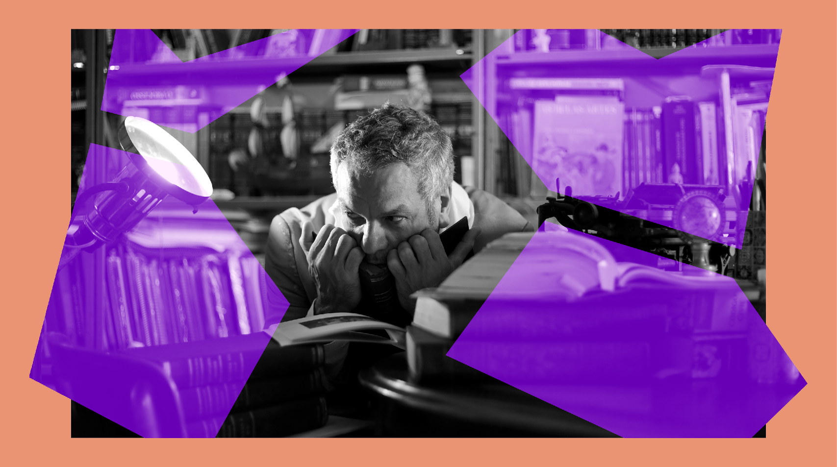 Foto do espetáculo O homem que queria ser livro