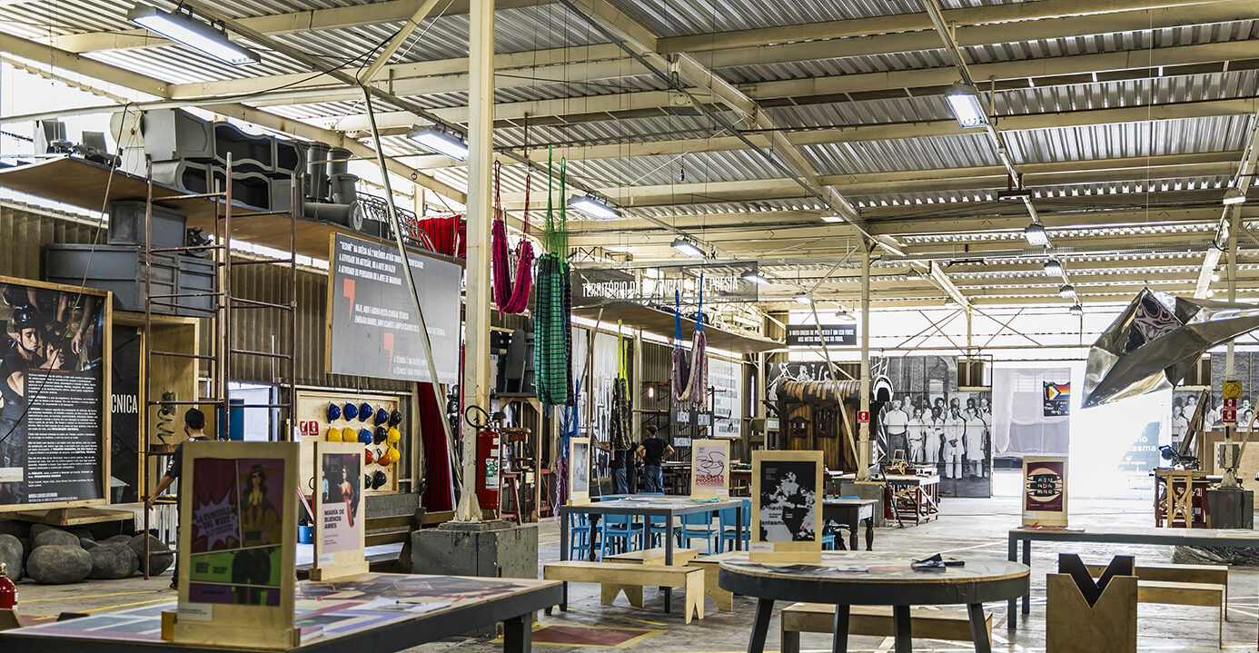 Foto da parte interna da Central Técnica